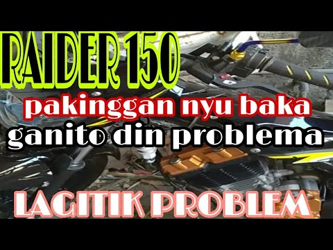 Video Raider 150 | Tensioner problem - youtube