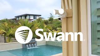 Swann 8MP (4K) Floodlight 2-Way Talk Siren with Heat & Motion Detection Camera - SWIFI-4KFLOCAM video