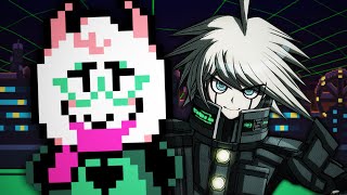 K1-B0 (Danganronpa) vs Ralsei (Deltarune) - Rap Battle!