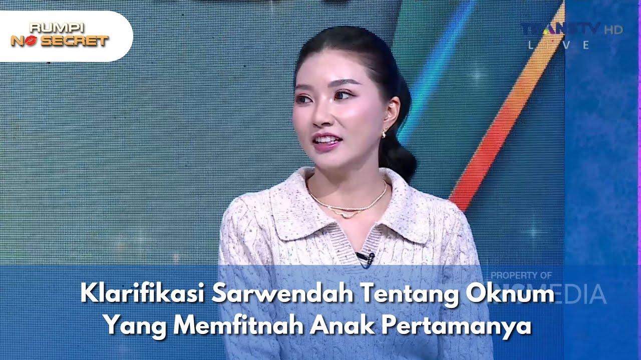 Klarifikasi Sarwendah Tentang Oknum Yang Memfitnah Anak Pertamanya  - RUMPI (20/8/25) P1