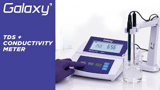 TDS Conductivity Meter - 3 point calibration | Galaxy TDS-101 | Lab & Environmental Monitoring Profile