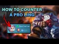HOW TO COUNTER A PRO LING | MLBB