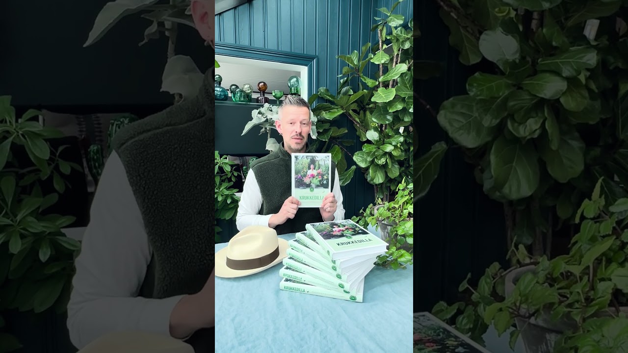 «Krukkedilla - prydplanter og spiselige vekster til uterommet» av Anders Røyneberg og Erik Schjerven