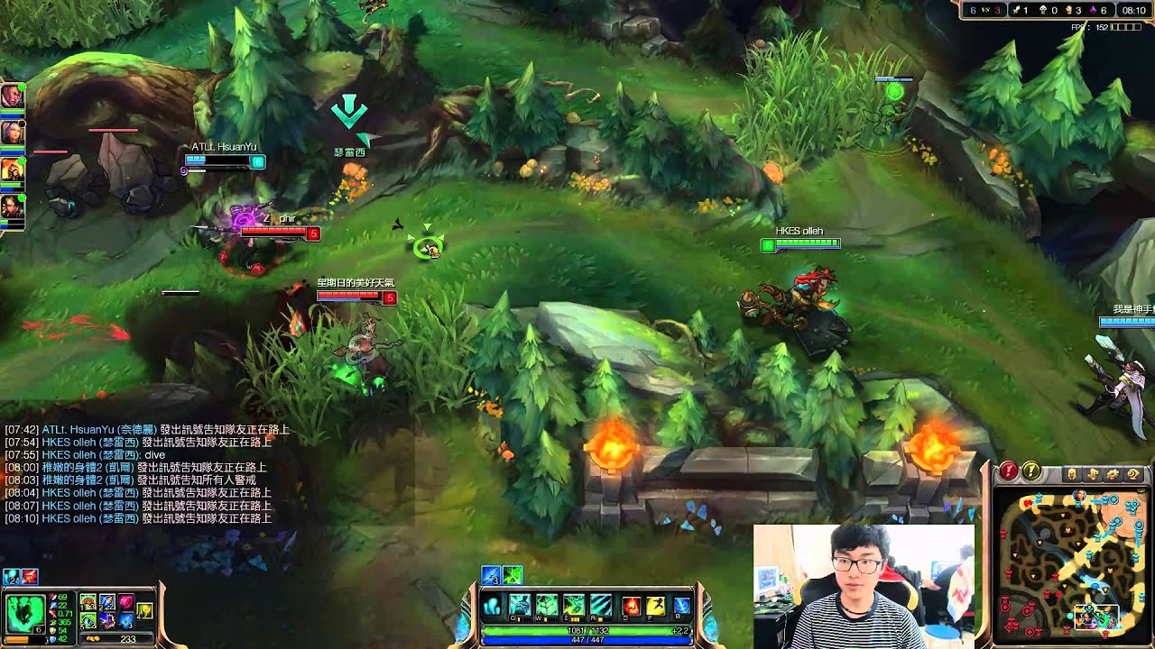 [HKES Olleh] Thresh support in Taiwan Solo Q