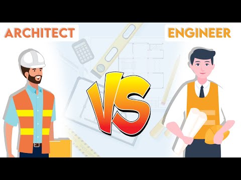 What is the Difference Between an Architect and an Engineer ? | Let's Teach Interesting Facts