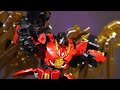 【StopMotion】Cangtoys Combiners Chiyou Predaking Divebomb Stop Motion Animation Review 藏玩阁蚩尤小鹏定格动画