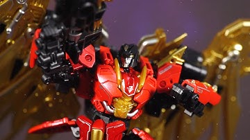 【StopMotion】Cangtoys Combiners Chiyou Predaking Divebomb Stop Motion Animation Review 藏玩阁蚩尤小鹏定格动画
