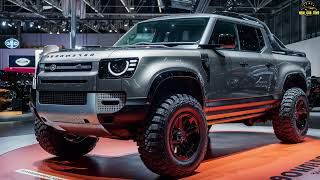 2025 Defender Pickup Unveiled - The Most Powerful Pickup Truck?