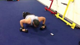 10 second Isometric Push up