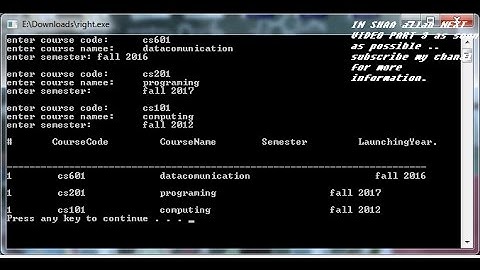 cs201 assignment no 3 complete solution part 2 . semester fall 2016