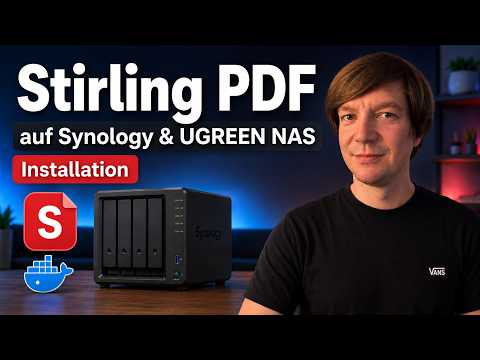 Stirling PDF Installation auf NAS – komplett kostenlos & Open Source