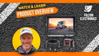 Falcon Electronics 1080P Super Night Vision Wired Backup Camera W 7 Lcd Product Overview
