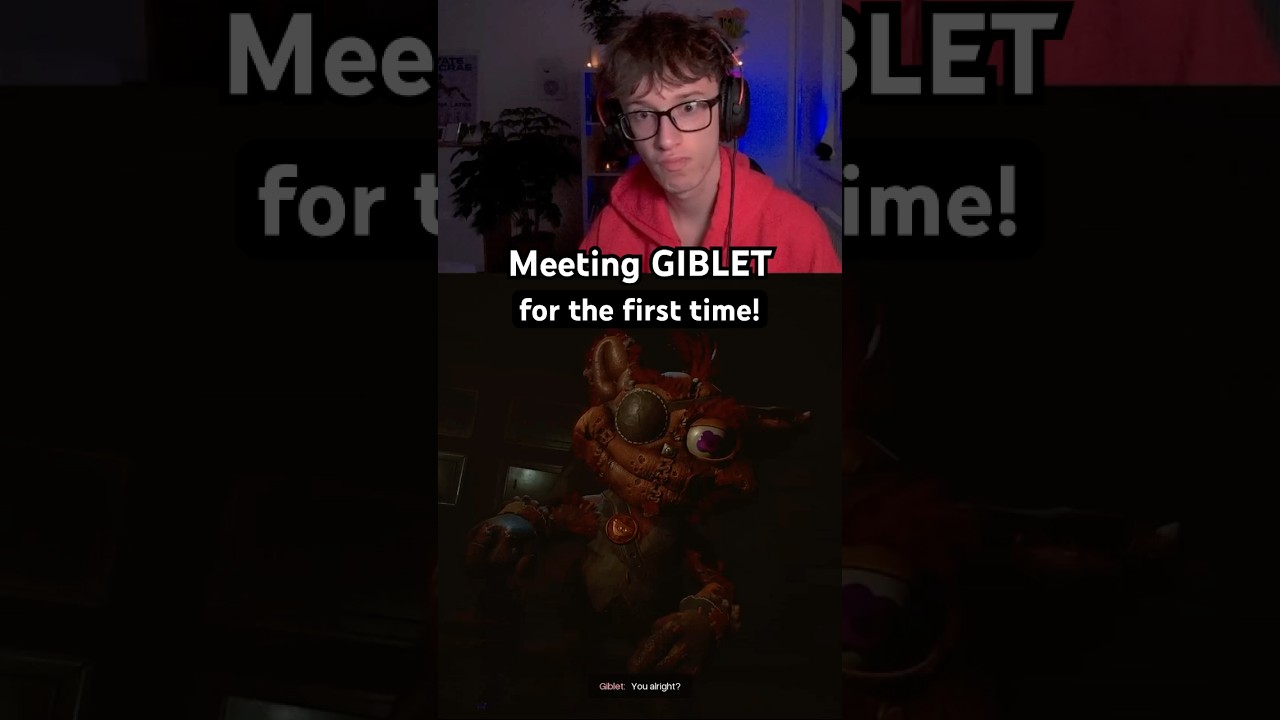 Meeting GIBLET for the first time in POPPY PLAYTIME (Chapter 5)