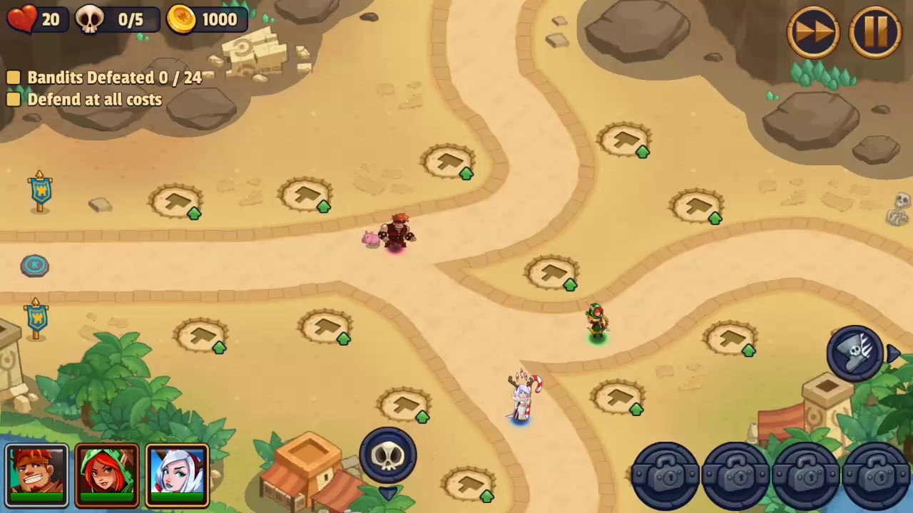 Realm Defense | Shattered Realms | Level 21 | Tiltkay Oasis | 11 Minutes | Shifted Sands