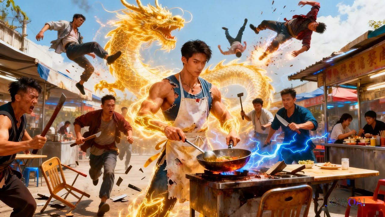 سخرت منه وتركته لأنه مجرد طباخ… ثم صُدمت حين اكتشفت أنه إله الحرب الذي يحكم العالم!