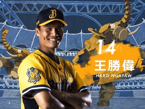2017中信兄弟球員應援帶動 - #14 王勝偉