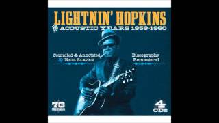 Lightnin' Hopkins, Trouble stay way from my door