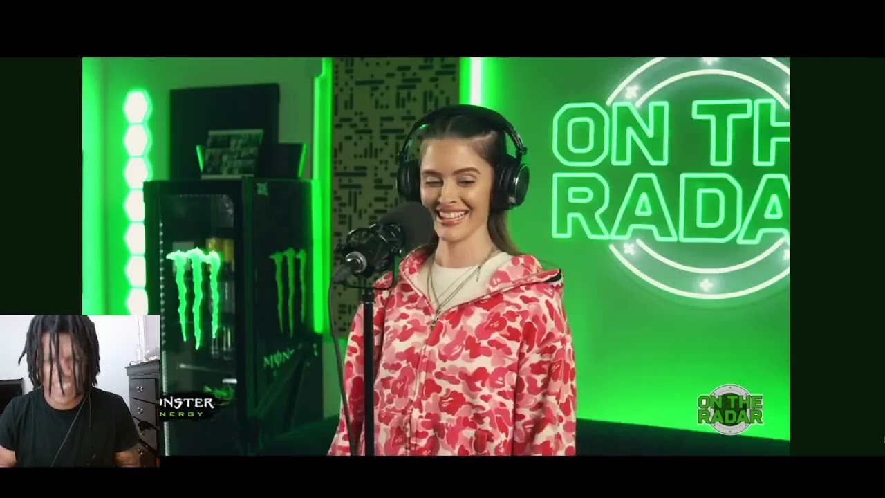 FIRST TRAP WHITE GIRL RAPPER The Jorjiana On The Radar Freestyle * REACTION*