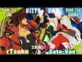 GGST2.0➤Rank 3rd SOL / ソル [ rTshuku ] vs Rank 2nd ASUKA / 飛鳥 [ Zato-Van ] Guilty Gear Strive