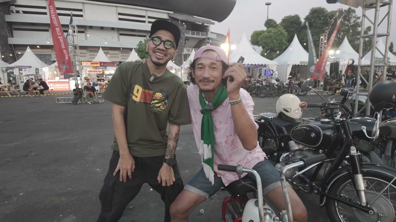 Jajan Motor Antik di Djogja Antique Day 2025