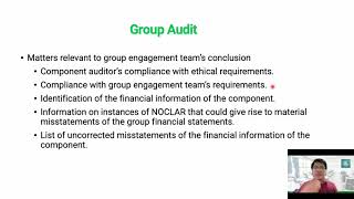 ASR 10 (Part 5) Auditor's Report