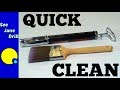 Fastest and Neatest Way to Clean Your Paintbrushes Fastest and Neatest Way to Clean Your Paintbrushes