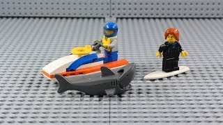 LEGO Set Review: City Coast Guard Surfer Rescue (60011) from 2013