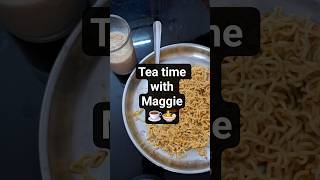 Come let's have maggie...with tea☕️🍜 #minivlog #food #shorts #asmr #fyp
