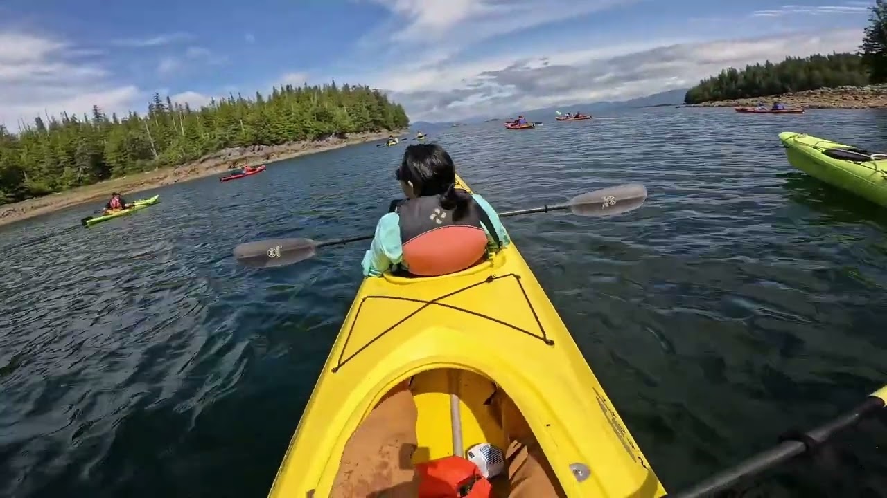 Holland America Nordam,Vancouver to Whittier, AK - Tatoosh Islands kayaking, White Pass Train-bike.