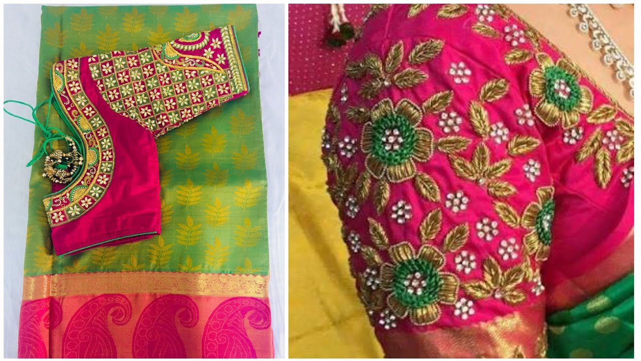 Latest Maggam Work | Aari Work Blouse Designs | Maggam work | aari ...