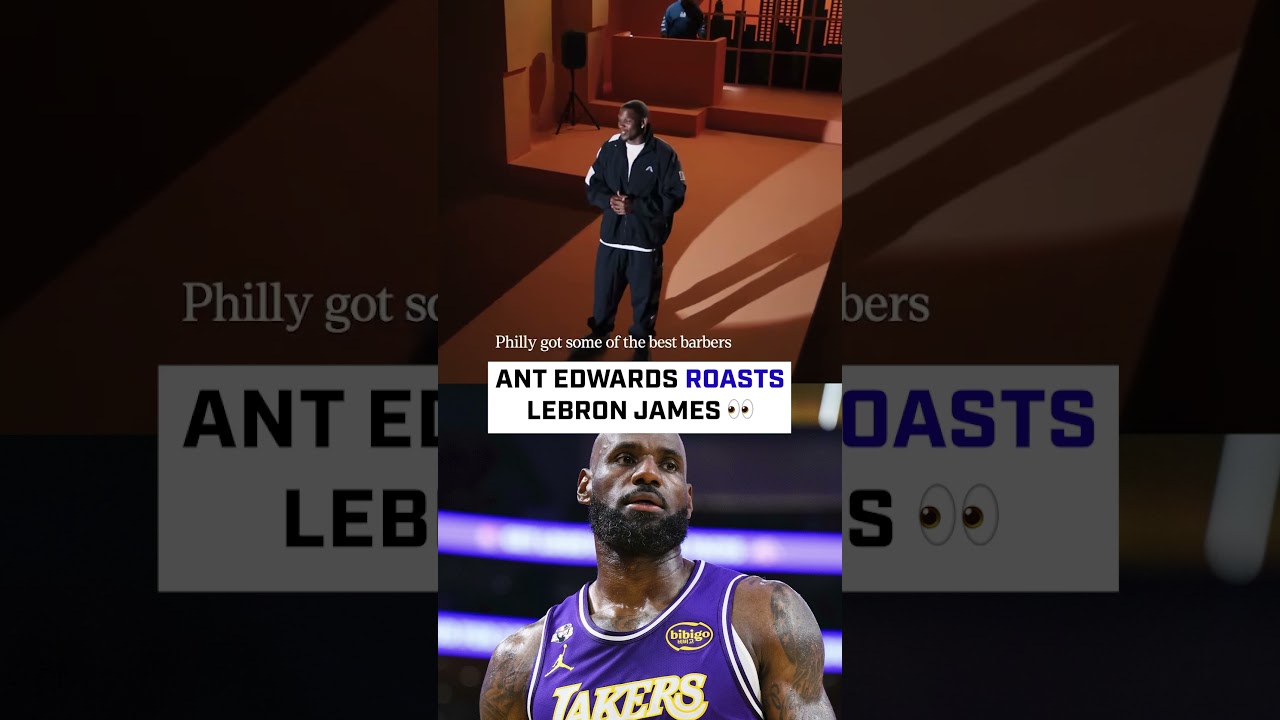 Anthony Edwards ROASTS LeBron James & Jaylen Brown in Commercial 👀😂
