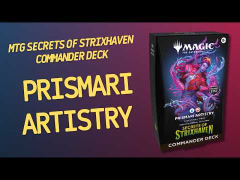 MTG Secrets of Strixhaven Commander Deck Prismari Artistry | Inside with João Ricardo Ep929