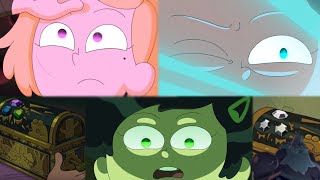 Amphibia- Anne, Marcy, And Sasha losing their calamity’s powers