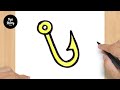 #441 How to Draw a Hook - Easy Drawing Tutorial