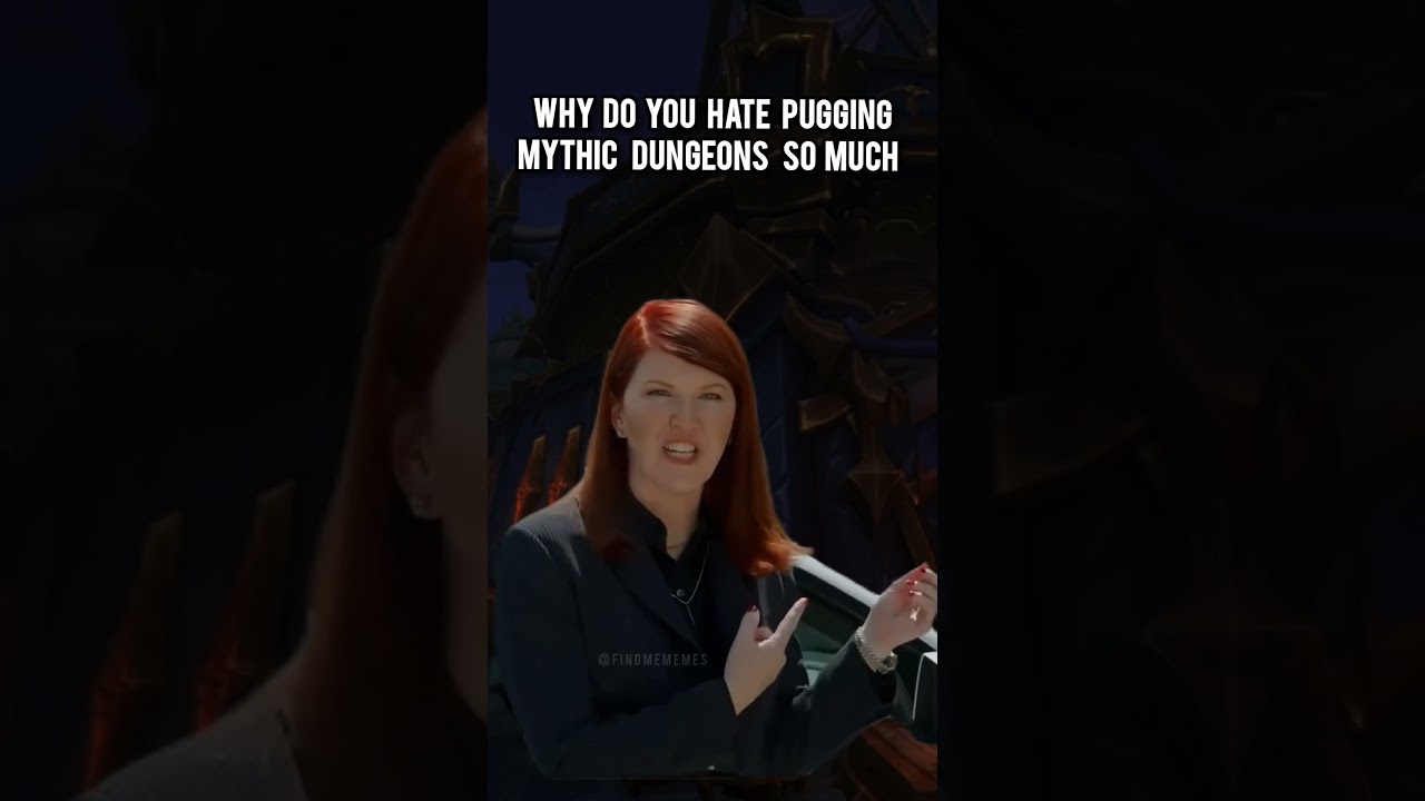 Why do you hate pugging mythic dungeons so much 
