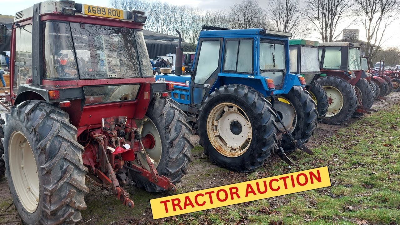 Tractor Auction at ‘The Somerset Vintage and Classic Tractor Show 2026’ (H.J. Pugh – Auctioneers)