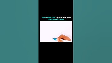 Know this  before you apply Python Jobs