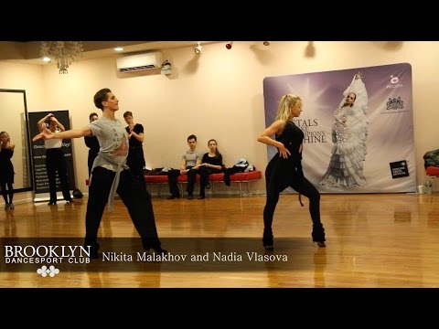 Nikita Malakhov and Nadia Vlasova Solo ChaChaCha at the BDSC 2015 PrepCamp