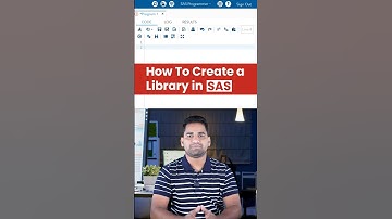 How to Create a Library in SAS #sasprogramming #sastutorial #sas #sascertification #learnsas