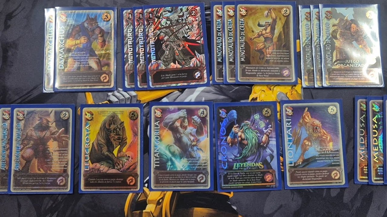 Propuesta de mazo Titan Minotauro, Racial Edición MyL primer bloque, Febrero 2026.