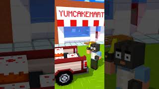 Alex Cop-Forklift Vs Cake Robbers - Minecraft Animation