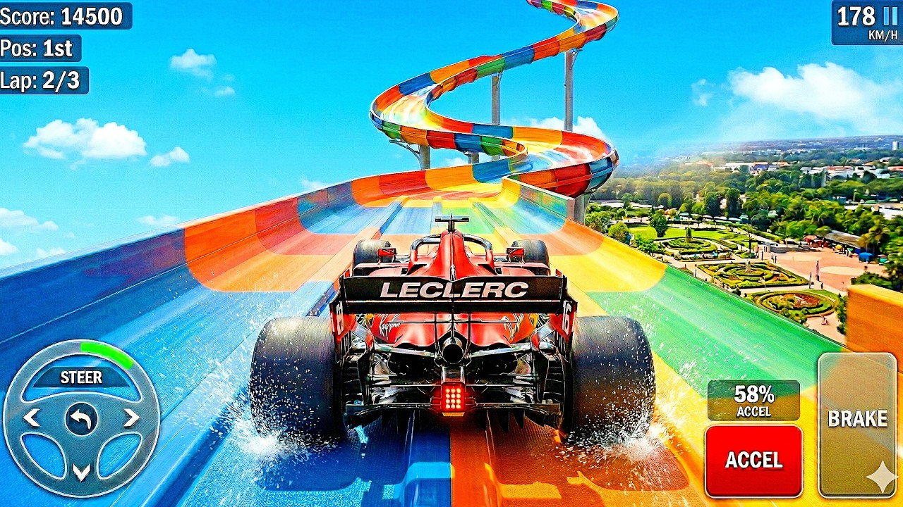 Гонки на болидах Формулы-3D - Автосимулятор - Лучший геймплей для Android и iOS