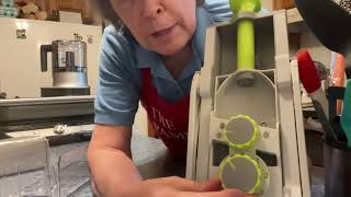 How to use the Pampered Chef Rapid-Prep Mandoline
