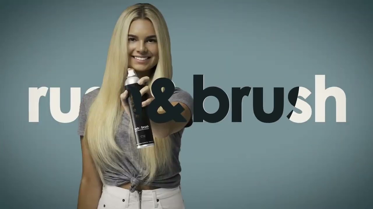 Rush & Brush Dry Shampoo for Easihair Pro Tape in Hair Extensions