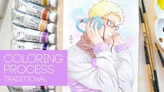 ★ [TSUKISHIMA KEI] Haikyuu!! - PWC Watercolors