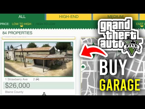 How To Buy A Garage In Gta Online