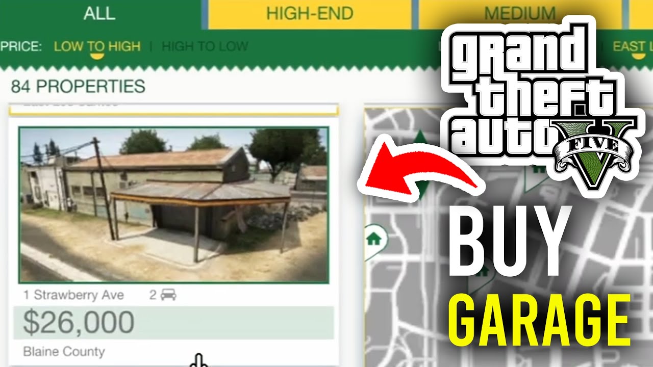 How To Buy Garage In GTA 5 Online Full Guide YouTube 