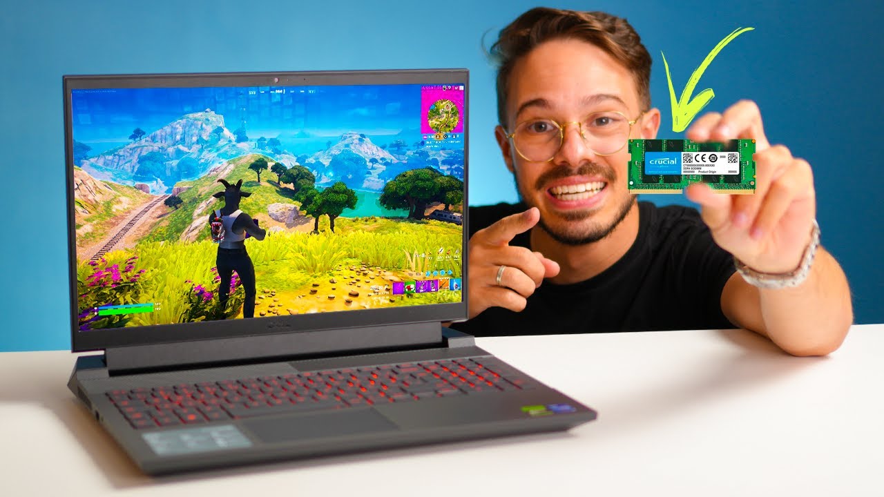 Comprei uma Memoria RAM DDR5 no Aliexpress - Upgrade Dell G15 RTX 3050