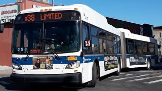MTA: 2012-2013 New Flyer XD60 action on the B38 Local, Limited