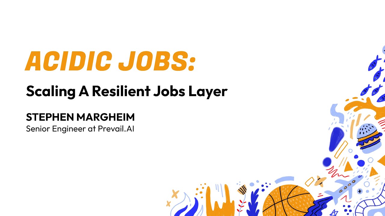 RubyConf 2024 ACIDic Jobs: Scaling a resilient jobs layer by Stephen Margheim